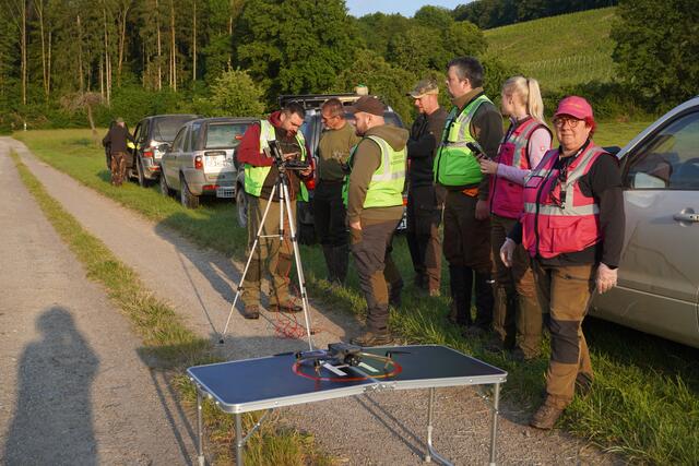 Die Drohne wird vorbereitet | Foto: Moni Bordt