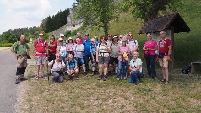 Unsere Wandergruppe ist fast komplett | Foto: Rainer Göser