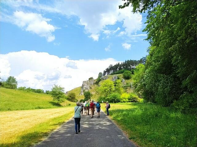 Auf dem Weg ins Dossinger Tal