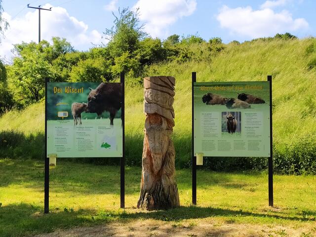...... sehen einige der Skulpturen aus dem Skulpturenpark...... wie diese hier..... 