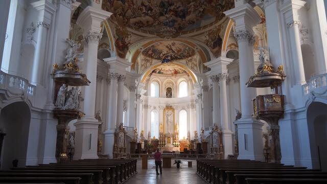 Ein wundervoller Kirchenraum - prachtvoll, aber nicht überladen | Foto: Rainer Göser
