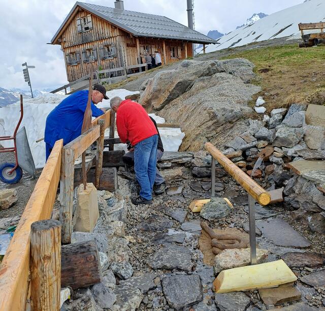 Das Kneipp-Becken wurde umgebaut.