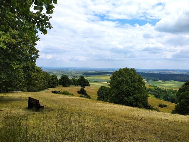 Nun geht's schon wieder bergab... 
