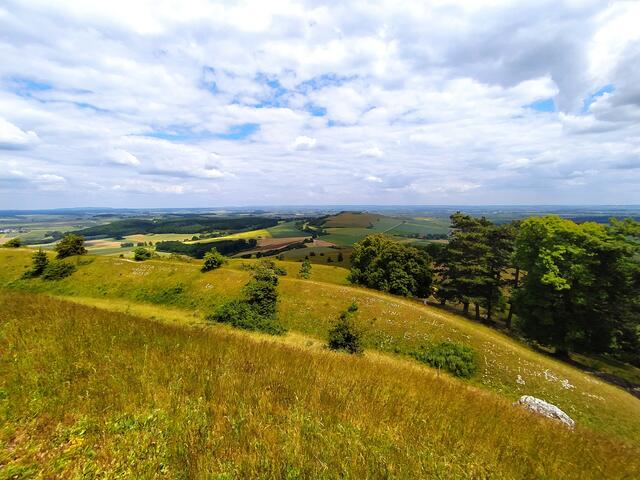 On top of the world - Wahnsinnsausblick vom Ipf