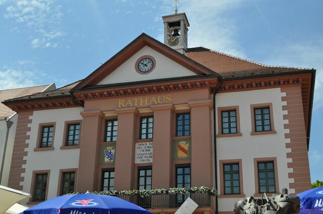Rathaus in Eppingen von  1824/25 im Stil des Klassizismus | Foto: Daniela Somers