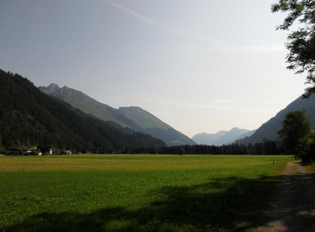 Morgenstimmung auf dem Lechweg
