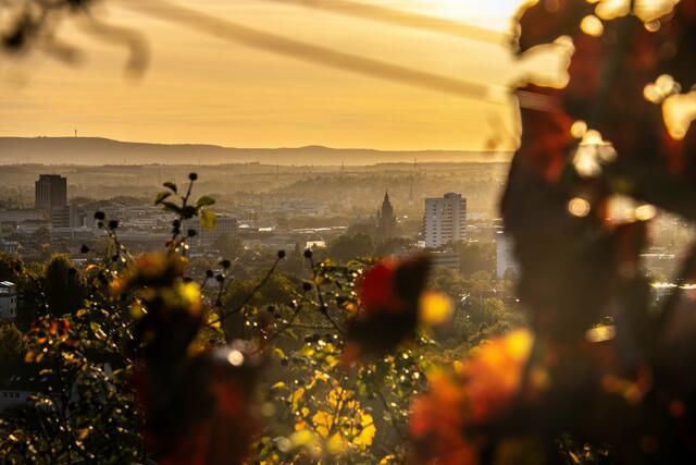 Andere Perspektiven eröffnen neue Horizonte, hier ein Blick auf Heilbronn