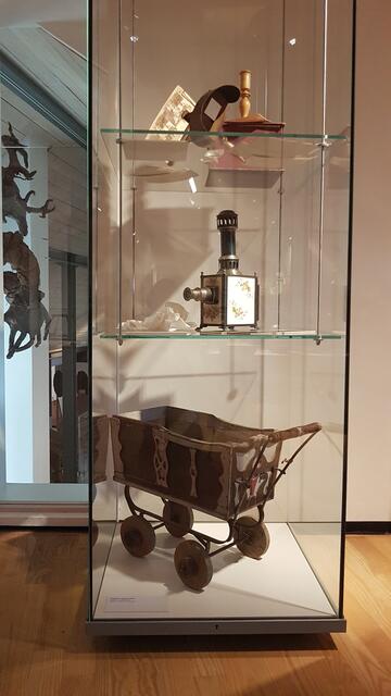 Die vermutlich ältesten Objekte der aktuellen Ausstellung | Foto: eigene Aufnahme 