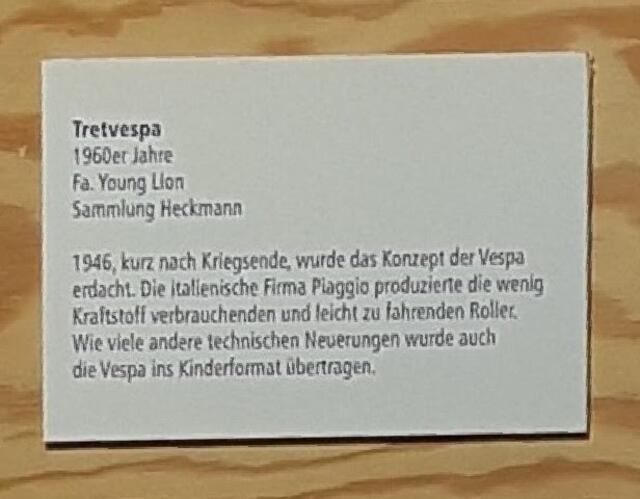 Beispiel für einen Infotext: 
Hintergrundinformationen prägnant formuliert

 | Foto: eigene Aufnahme 