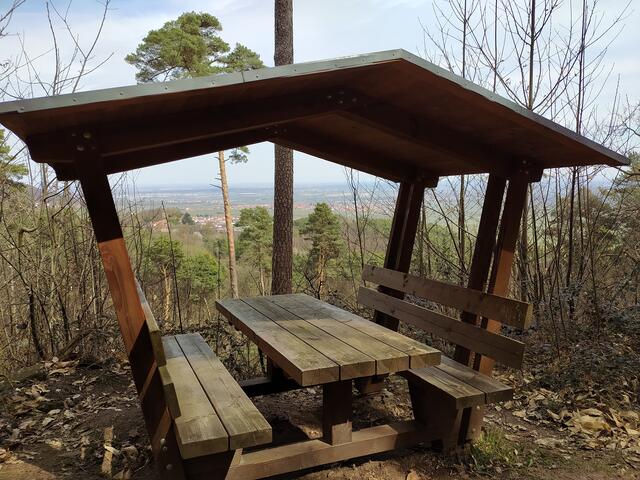 Ein netter Picknickplatz mit Aussicht