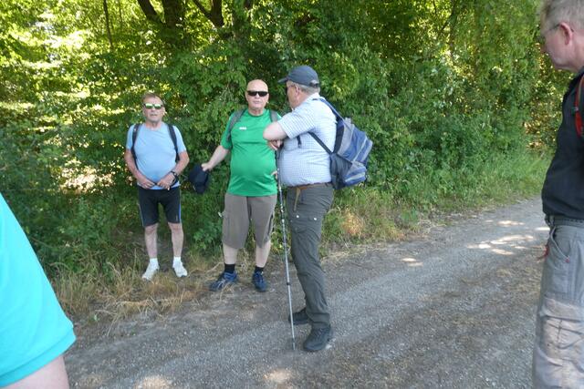 Eine kleine Verschnaufpause war ab und zu vonnöten. 
