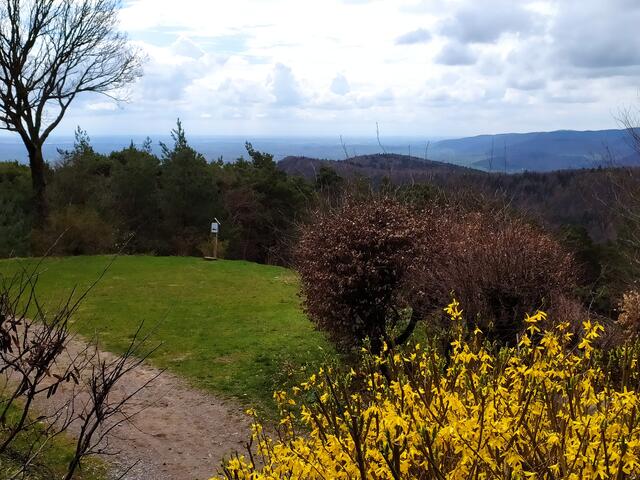 Schön war's an diesem Ort - wir hätten noch länger dort in der Sonne sitzen können. Aber der Himmel zog mehr und mehr zu. 