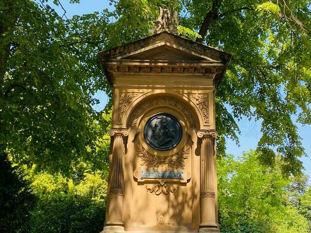 Das Kerner-Denkmal | Foto: Beate Bonte
