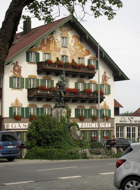 Lüftelmalerei ist hier oft vorzufinden