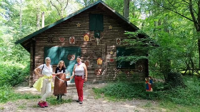 Die Gruppe klein, aber sehr fein