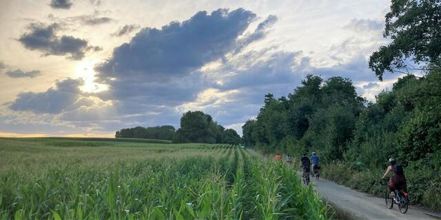 Im weiteren Verlauf führt uns der Weg über das vernachlässigte Biotop an der Weidelbachquelle. | Foto: Sibylle Riegger-Gnamm und Gerhard Huber