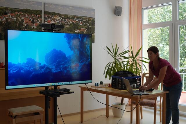 Hier der Film von der Unterwasserwelt in der Südsee. | Foto: Uschi Dugulin