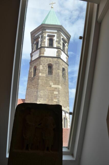 Blick aus dem Fenster im Museum zum Kirchturm | Foto: Daniela Somers