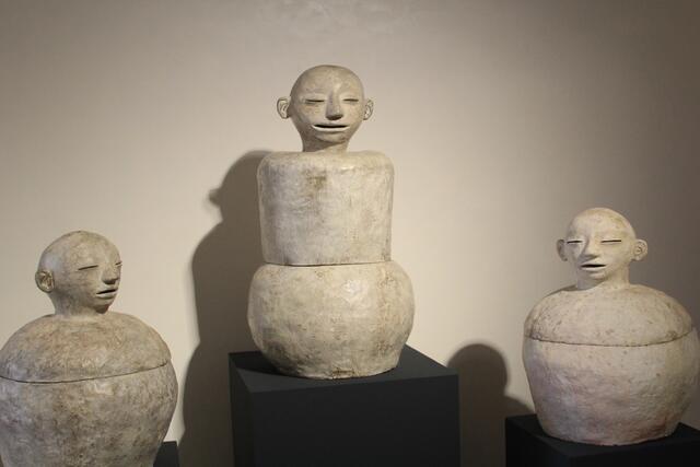 Adolfo Riestra: Bombonera chica und zwei Boboniera grande, 1989, Sammlung Würth, Inv. 3104, 3105 und 3106 | Foto: Ralf Röser// Sammlung Würth