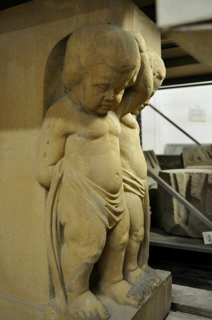 Puten aus einem Stein gehauen. | Foto: Daniela Somers