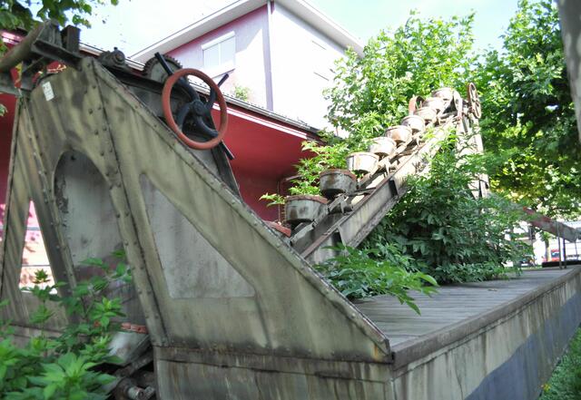 Noch ein Ausstellungsstück im Außenbereich. | Foto: Daniela Somers