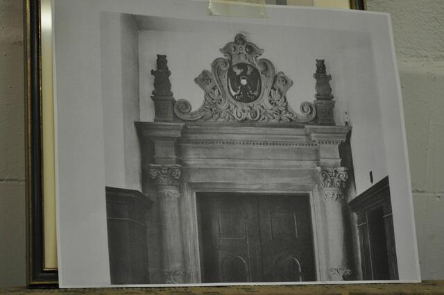 Bild vom ehemaligen Ort des Wappensteins vom vorherigen Bild. | Foto: Daniela Somers