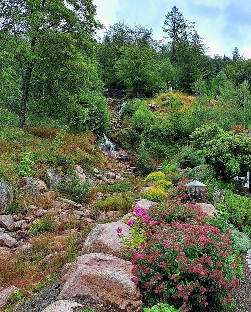 Großbachwasserfall. | Foto: Isolde Reitz
