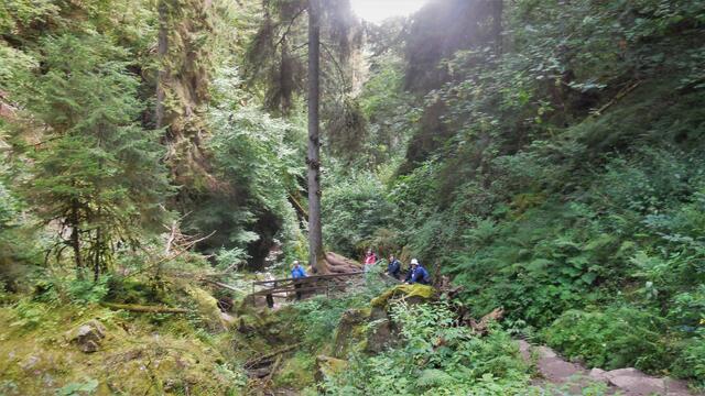 Eine spektakuläre , sehenswerte Klamm mit mystischer Stimmung. | Foto: Isolde Reitz