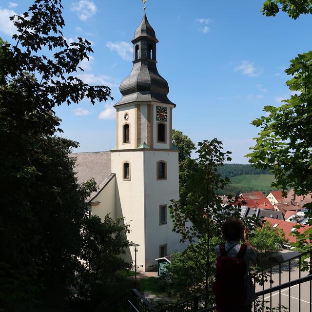 Die Evangelische Kirche von Löwenstein. | Foto: Eduard Warenik
