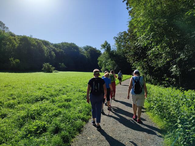Auch die sonnigen Abschnitte waren am Vormittag noch gut zu ertragen | Foto: Aurelia Kling