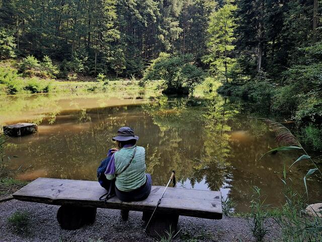 Eine ruhige und entspannte Stimmung beim Treibsee. | Foto: Isolde Reitz
