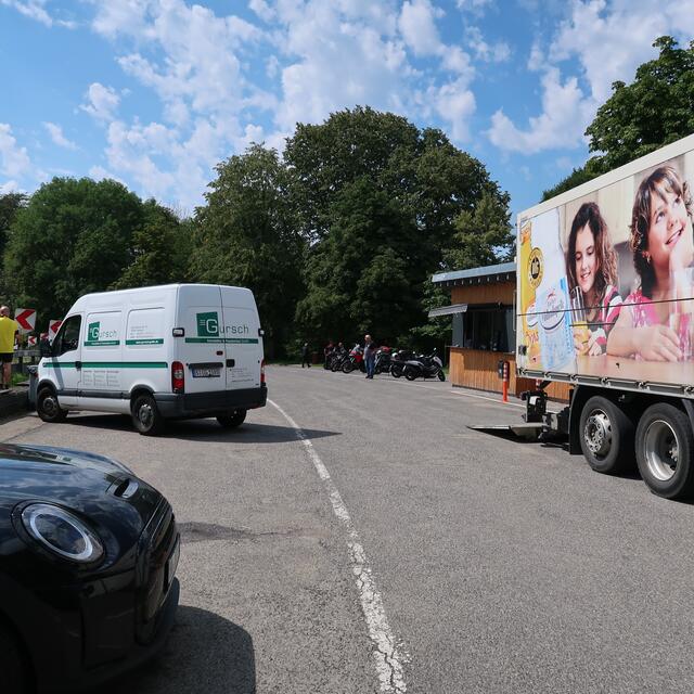 Heute wenig Betrieb auf der Platte. | Foto: Eduard Warenik