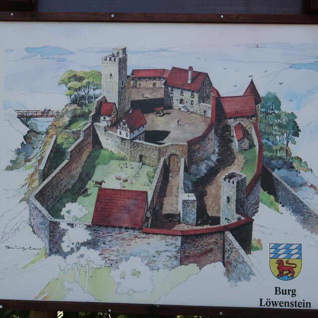 Die Rekonstruktion, der Burg. | Foto: Eduard Warenik
