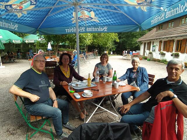 Treffpunkt Biergarten der Dahner Hütte | Foto: Sigrid Schlottke