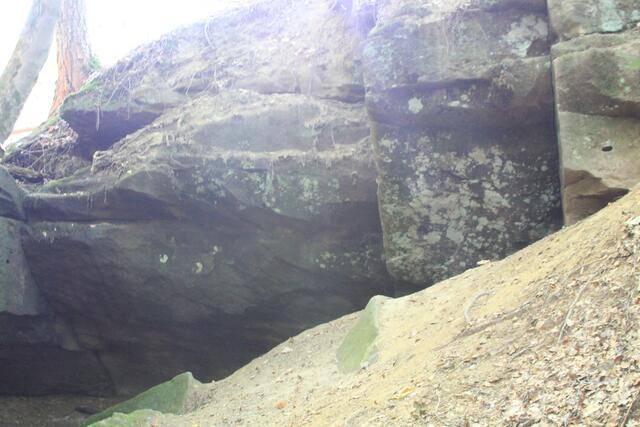 bissle hell, aber die Felsen sind der Hammer | Foto: Ralf Röser