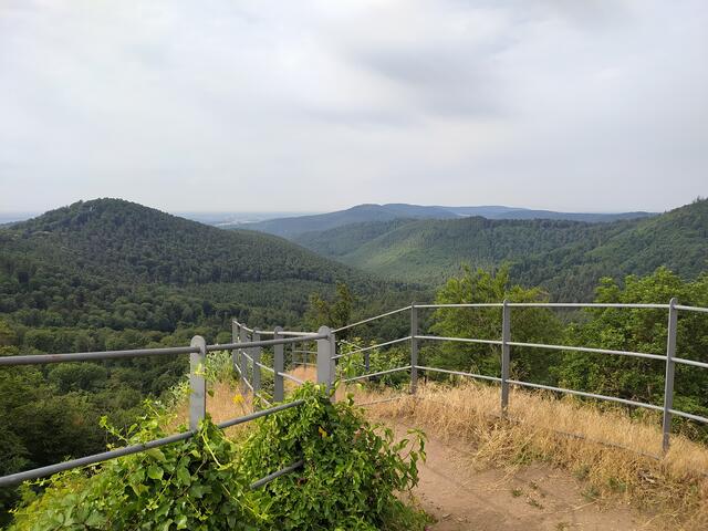 Die Aussichtspunkte sind gut gesichert | Foto: Sigrid Schlottke