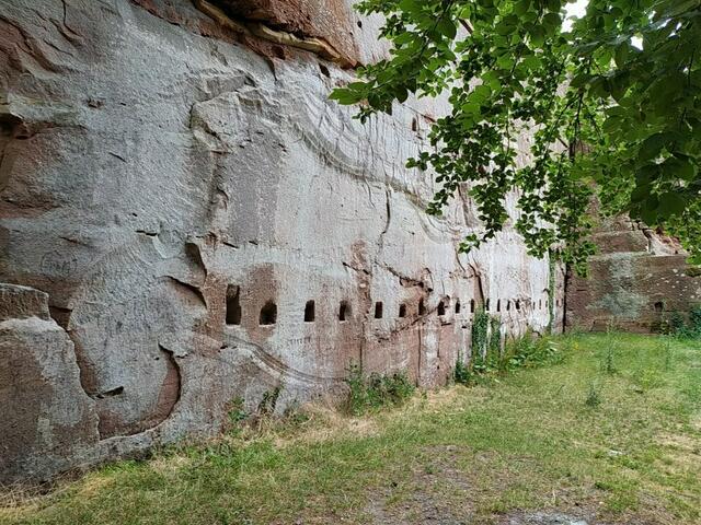 Gemäuer auf der Burgruine | Foto: Sigrid Schlottke