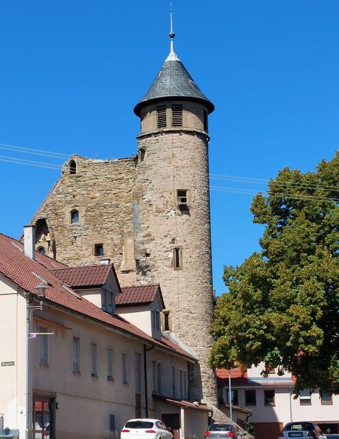 Die trutzige Ganerbenburg in Bönnigheim hat Renovierungsbedarf , ist aber trotzdem eindrucksvoll. | Foto: Foto privat