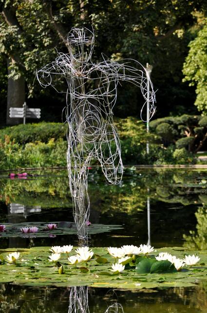 Auch das eine oder andere Kunstobjekt konnte man hier sehen. | Foto: Daniela Somers