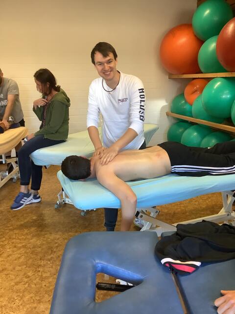 Betreuung der Sportler | Foto: Sportschule Waldenburg