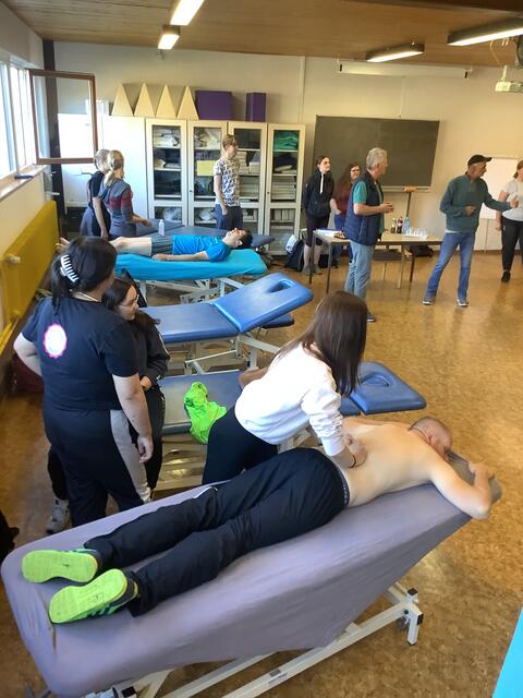 Betreuung der Sportler | Foto: Sportschule Waldenburg