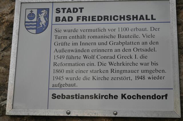 Tafel zur Kirche | Foto: Daniela Somers