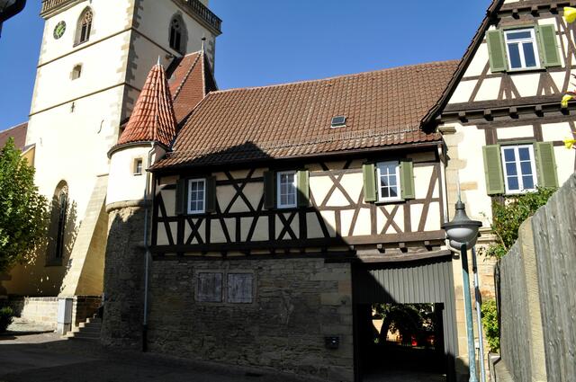 Alte Vogtei. 1872 vom Land Baden Württemberg gekauft und seit dem Pfarrhaus. | Foto: Daniela Somers