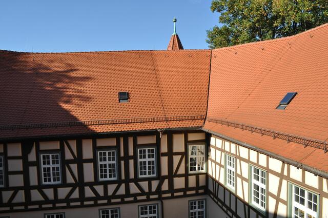 Blick aus den Fenstern der oberen Etage | Foto: Daniela Somers
