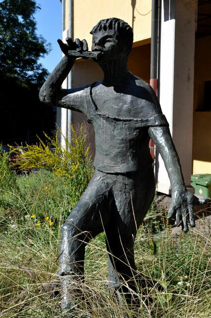 Der Entenheinrich. Nur was es genau mit der Figur auf sich hat, konnte ich nicht in Erfahrung bringen. | Foto: Daniela Somers