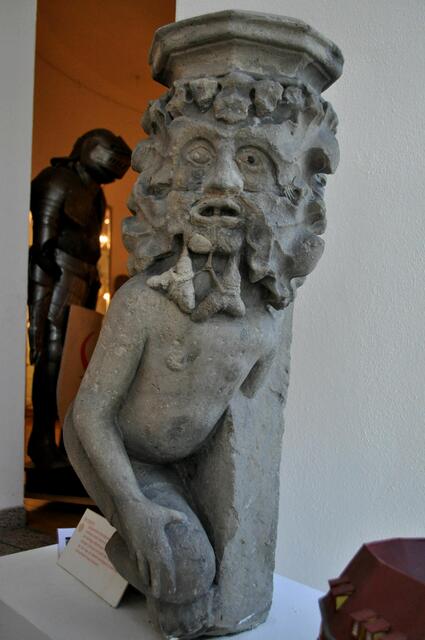 Das Klopferle. Eine Sagengestalt vom Schloss. | Foto: Daniela Somers