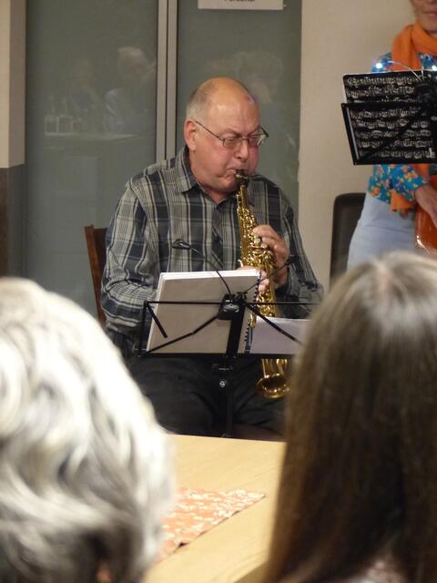 Das Sopransaxophon von Werner Philipp prägt unverkennbar den Klang des Teachers Holiday Swing Quartetts.
 | Foto: privat
