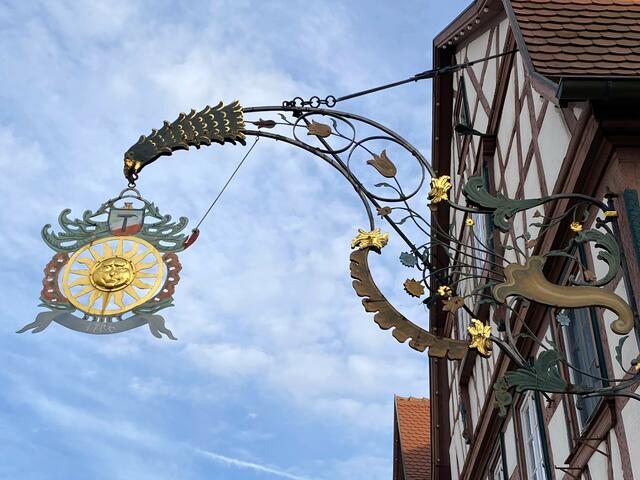 Zur goldenen Sonne | Foto: Heide Böllinger aus Bad Friedrichshall