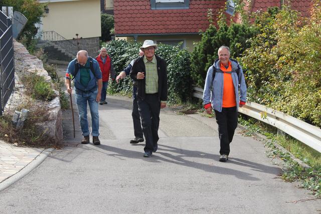 Unterwegs auf der Weinwanderung | Foto: Klaus Bauer