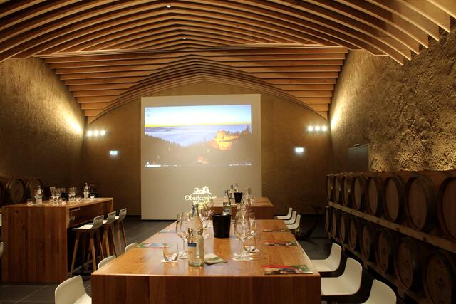 Im "Vinotorium", dem Präsentationsraum der Oberkircher WInzer | Foto: Klaus Bauer